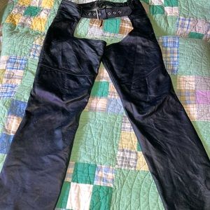 Vintage Wilson leathers chaps Medium